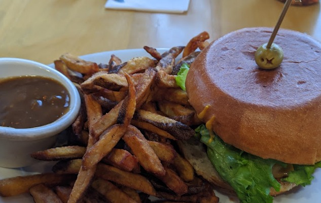 Delicious classic american burger in Airdrie, AB
